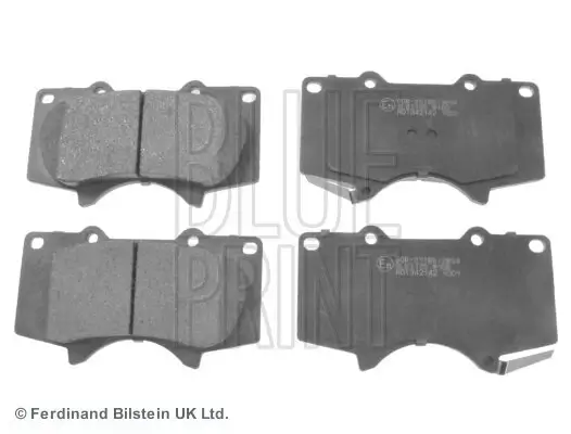 Bremsbelagsatz, Scheibenbremse Vorderachse BLUE PRINT ADT342142 Bild Bremsbelagsatz, Scheibenbremse Vorderachse BLUE PRINT ADT342142