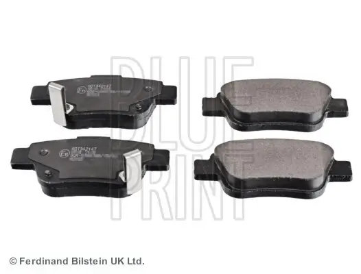 Bremsbelagsatz, Scheibenbremse Hinterachse BLUE PRINT ADT342147