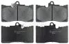 Bremsbelagsatz, Scheibenbremse Vorderachse BLUE PRINT ADT342161