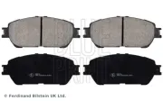 Bremsbelagsatz, Scheibenbremse Vorderachse BLUE PRINT ADT342164