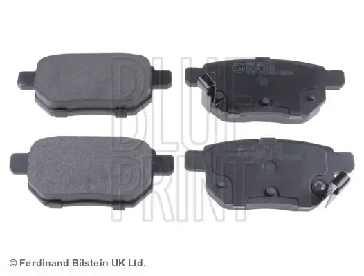 Bremsbelagsatz, Scheibenbremse Hinterachse BLUE PRINT ADT342167 Bild Bremsbelagsatz, Scheibenbremse Hinterachse BLUE PRINT ADT342167