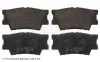 Bremsbelagsatz, Scheibenbremse Hinterachse BLUE PRINT ADT342168