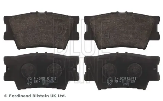 Bremsbelagsatz, Scheibenbremse BLUE PRINT ADT342168 Bild Bremsbelagsatz, Scheibenbremse BLUE PRINT ADT342168