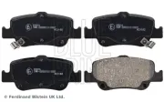 Bremsbelagsatz, Scheibenbremse Hinterachse BLUE PRINT ADT342173