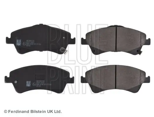 Bremsbelagsatz, Scheibenbremse Vorderachse BLUE PRINT ADT342174