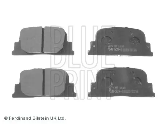 Bremsbelagsatz, Scheibenbremse Hinterachse BLUE PRINT ADT342179