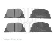 Bremsbelagsatz, Scheibenbremse Hinterachse BLUE PRINT ADT342179