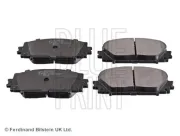 Bremsbelagsatz, Scheibenbremse Vorderachse BLUE PRINT ADT342181