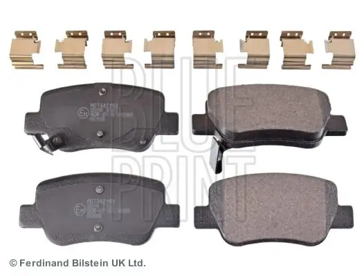 Bremsbelagsatz, Scheibenbremse Hinterachse BLUE PRINT ADT342183 Bild Bremsbelagsatz, Scheibenbremse Hinterachse BLUE PRINT ADT342183