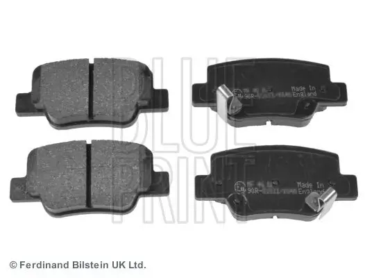 Bremsbelagsatz, Scheibenbremse Hinterachse BLUE PRINT ADT342184