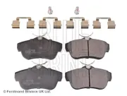 Bremsbelagsatz, Scheibenbremse Hinterachse BLUE PRINT ADT342208