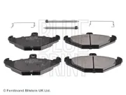 Bremsbelagsatz, Scheibenbremse Hinterachse BLUE PRINT ADT342215