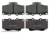 Bremsbelagsatz, Scheibenbremse Vorderachse BLUE PRINT ADT34281