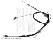 Seilzug, Feststellbremse hinten BLUE PRINT ADT346289