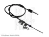 Seilzug, Feststellbremse hinten rechts BLUE PRINT ADT346349