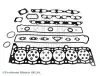 Dichtungssatz, Zylinderkopf BLUE PRINT ADT36277