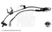 Sensor, Raddrehzahl Vorderachse links BLUE PRINT ADT37167