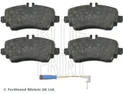 Bremsbelagsatz, Scheibenbremse Vorderachse BLUE PRINT ADU174239