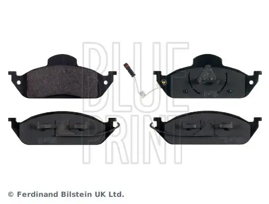 Bremsbelagsatz, Scheibenbremse Vorderachse BLUE PRINT ADU174260