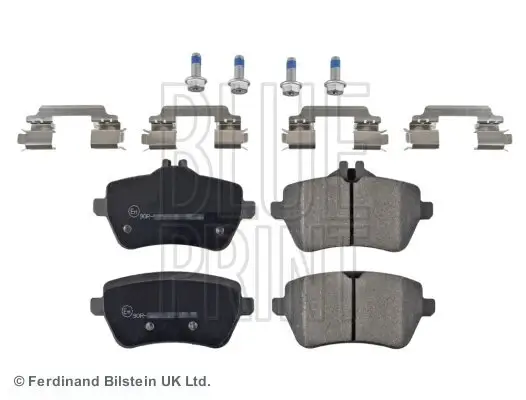 Bremsbelagsatz, Scheibenbremse Hinterachse BLUE PRINT ADU174270 Bild Bremsbelagsatz, Scheibenbremse Hinterachse BLUE PRINT ADU174270