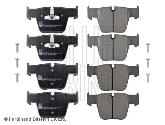 Bremsbelagsatz, Scheibenbremse Vorderachse BLUE PRINT ADU174273 Bild Bremsbelagsatz, Scheibenbremse Vorderachse BLUE PRINT ADU174273