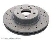 Bremsscheibe Vorderachse BLUE PRINT ADU174349