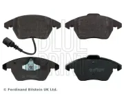 Bremsbelagsatz, Scheibenbremse Vorderachse BLUE PRINT ADV184204
