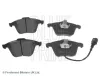 Bremsbelagsatz, Scheibenbremse Vorderachse BLUE PRINT ADV184207