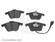 Bremsbelagsatz, Scheibenbremse Vorderachse BLUE PRINT ADV184207