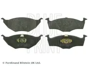 Bremsbelagsatz, Scheibenbremse Vorderachse BLUE PRINT ADV1842103