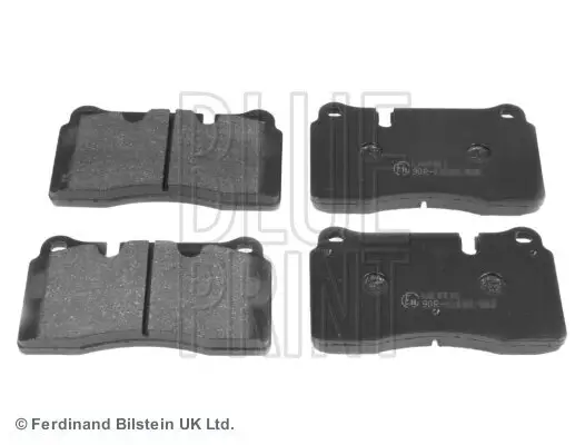 Bremsbelagsatz, Scheibenbremse Vorderachse BLUE PRINT ADV184219