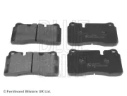 Bremsbelagsatz, Scheibenbremse Vorderachse BLUE PRINT ADV184219
