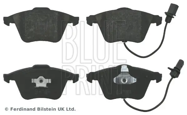 Bremsbelagsatz, Scheibenbremse Vorderachse BLUE PRINT ADV184230