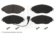 Bremsbelagsatz, Scheibenbremse Vorderachse BLUE PRINT ADV184244