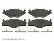 Bremsbelagsatz, Scheibenbremse Vorderachse BLUE PRINT ADV184262