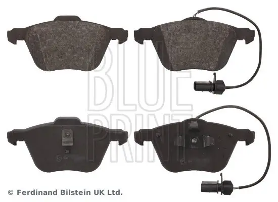 Bremsbelagsatz, Scheibenbremse Vorderachse BLUE PRINT ADV184267
