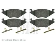 Bremsbelagsatz, Scheibenbremse Vorderachse BLUE PRINT ADV184275