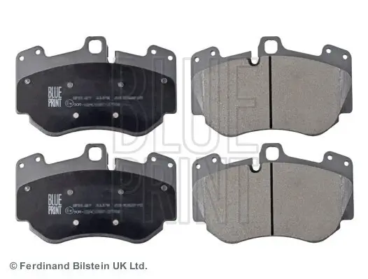 Bremsbelagsatz, Scheibenbremse Vorderachse BLUE PRINT ADV184280