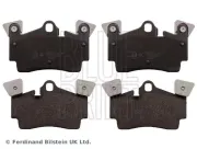 Bremsbelagsatz, Scheibenbremse Hinterachse BLUE PRINT ADV184292