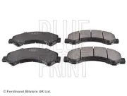 Bremsbelagsatz, Scheibenbremse Vorderachse Hinterachse BLUE PRINT ADZ94218