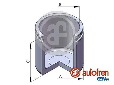 Kolben, Bremssattel AUTOFREN SEINSA D025109