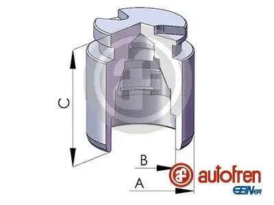 Kolben, Bremssattel AUTOFREN SEINSA D025115