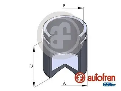 Kolben, Bremssattel AUTOFREN SEINSA D025129 Bild Kolben, Bremssattel AUTOFREN SEINSA D025129