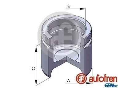 Kolben, Bremssattel Vorderachse AUTOFREN SEINSA D025140 Bild Kolben, Bremssattel Vorderachse AUTOFREN SEINSA D025140