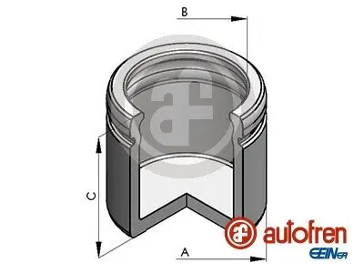 Kolben, Bremssattel AUTOFREN SEINSA D025188 Bild Kolben, Bremssattel AUTOFREN SEINSA D025188