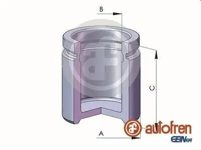 Kolben, Bremssattel AUTOFREN SEINSA D02520