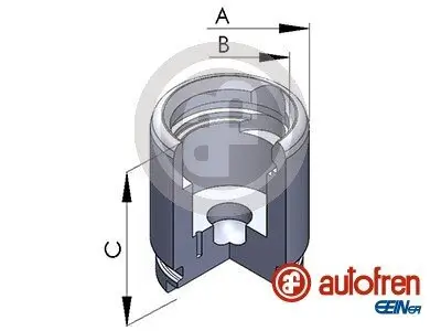 Kolben, Bremssattel AUTOFREN SEINSA D025257 Bild Kolben, Bremssattel AUTOFREN SEINSA D025257