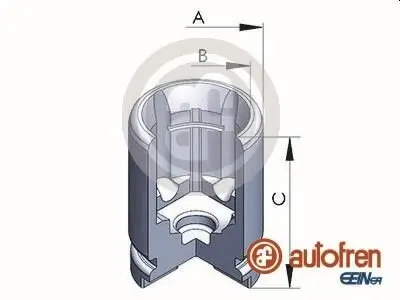 Kolben, Bremssattel Hinterachse AUTOFREN SEINSA D02526 Bild Kolben, Bremssattel Hinterachse AUTOFREN SEINSA D02526