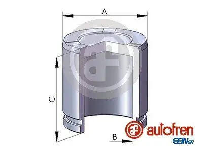 Kolben, Bremssattel AUTOFREN SEINSA D025287