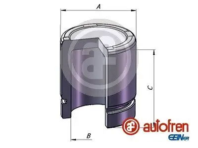 Kolben, Bremssattel AUTOFREN SEINSA D025301